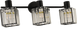 Бра настінне VALESO 2000/3 чорне SP000052570 фото 2