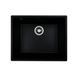 VALESO OASIS 5444 Granite Kitchen Sink in Black, Matte Finish