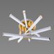 Люстра светодиодная акриловая Sirius B YH839/5 WT+GD 65W SP000040552 фото 1