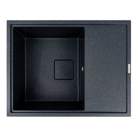 Кухонна гранітна мийка 6550 ESTERIS VALESO антрацит SP000051502 фото
