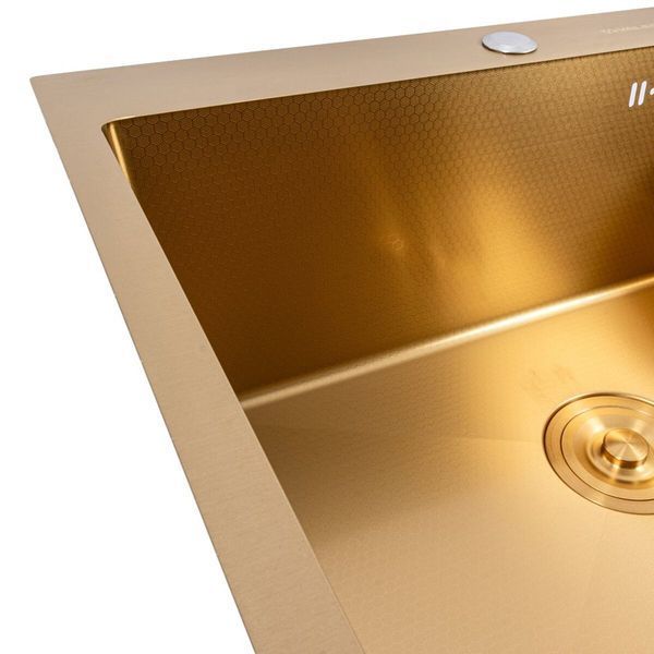 Мойка PVD Gold DECOR Valeso Handmade 60*50 SP000045974 фото
