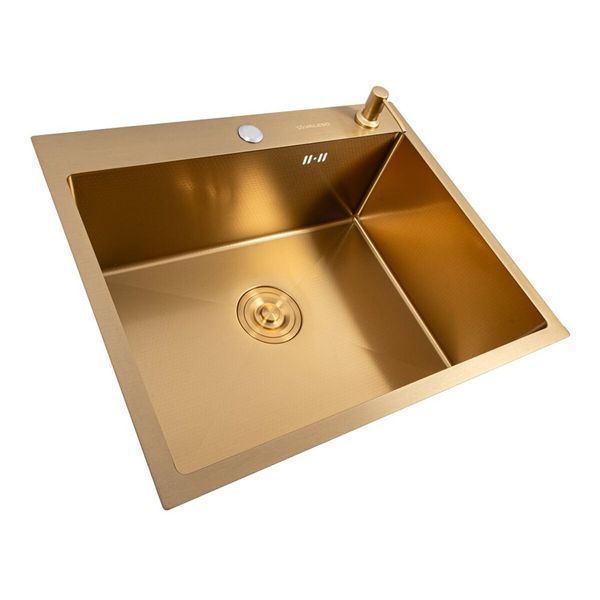 Мойка PVD Gold DECOR Valeso Handmade 60*50 SP000045974 фото