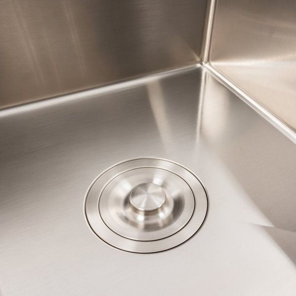 2in1 Set Kitchen Sink Handmade CM 65*50 L Stainless Steel + Faucet XK08A VALESO SP000051443 фото