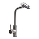2in1 Set Kitchen Sink Handmade CM 65*50 L Stainless Steel + Faucet XK08A VALESO SP000051443 фото 11