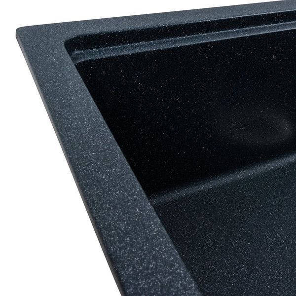 VALESO NIKA 7545 Granite Kitchen Sink in Anthracite, Matte Finish