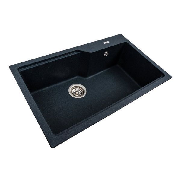 VALESO NIKA 7545 Granite Kitchen Sink in Anthracite, Matte Finish