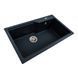 VALESO NIKA 7545 Granite Kitchen Sink in Anthracite, Matte Finish