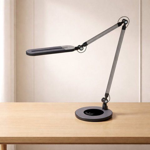 Лампа настольная светодиодная гибкая Sirius BL-1221 черная SP000043576 фото