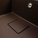 VALESO ESTERIS 6550 Granite Kitchen Sink in Dark Rock, Matte Finish
