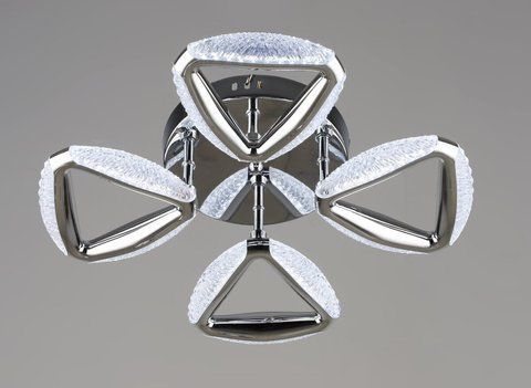 Люстра світлодіодна акрилова Sirius B YH1302/4 CH 24W SP000045187 фото