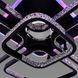 Люстра потолочная светодиодная с музыкальной колонкой и RGB подсветкой для большой гостиной VALESO YZD1271 SP000052017 фото 8