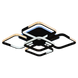 Люстра потолочная светодиодная с музыкальной колонкой и RGB подсветкой для большой гостиной VALESO YZD1271 SP000052017 фото 11