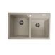 VALESO HARMONY 7850 Granite Kitchen Sink in Topaz, Matte Finish