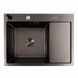 Кухонная мойка CM 65*50 L PVD черная VALESO Handmade 3.0/1.0 SP000043035 фото 1