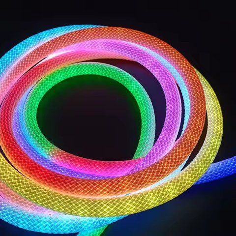 Світлодіодна плетена стрічка розумна VALESO 5m 250LED RGB з пультом та керуванням через застосунок SP000050187 фото