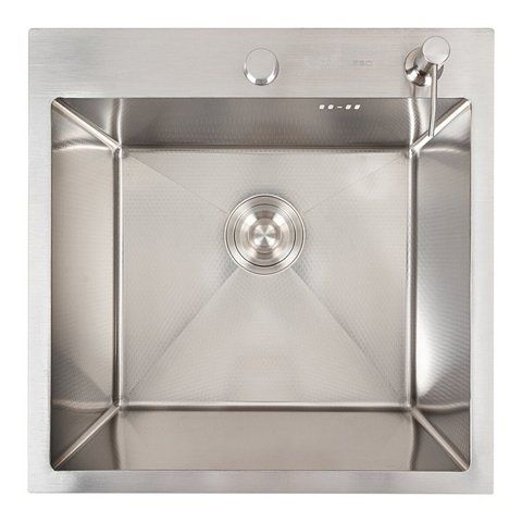 Кухонна мийка 50*50 нержавійка D&Eacute;COR VALESO Handmade ECN (2,0/0,5) SP000029384 фото