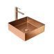 Умивальник Platinum Handmade PVD мідний 400x400 мм SP000032529 фото 4