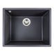 VALESO OASIS 5444 Granite Kitchen Sink in Morion, Matte Finish