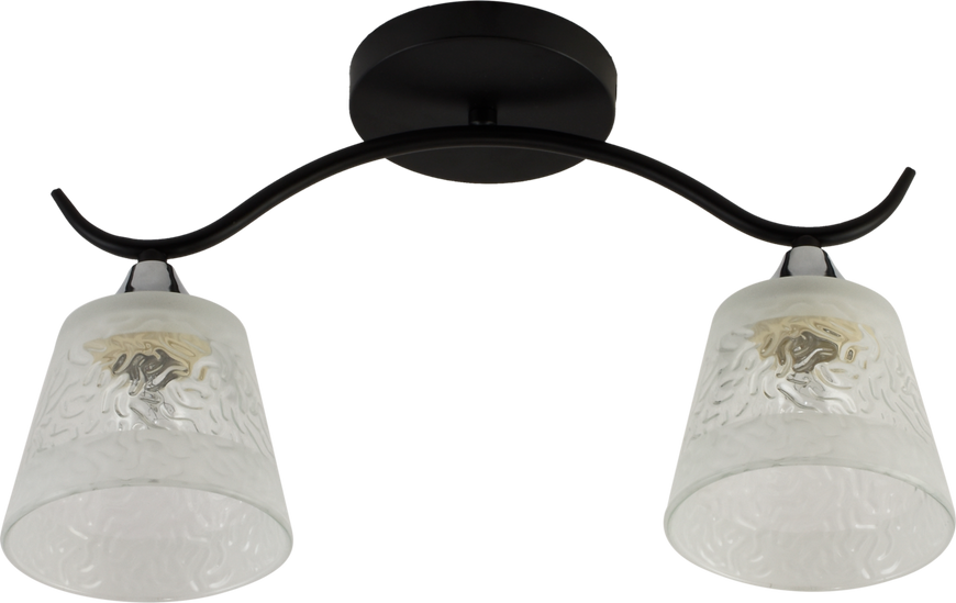 Люстра стельова VALESO 2033/2 чорний+хром SP000052681 фото