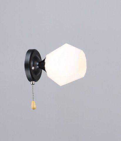 Бра настенная Sirius B N6094/1W BK+CR SP000043373 фото