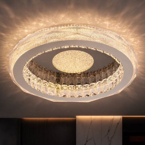 Люстра стельова VALESO S1001-500C DARK CHROME+CR, хром, LED 114W SP000052262 фото