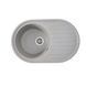VALESO LIRA 7750 Granite Kitchen Sink in Gray, Matte Finish (R)