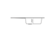 VALESO INTENSO 6550 Granite Kitchen Sink in Anthracite, Matte Finish
