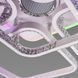 Люстра стельова світлодіодна з музичною колонкою та RGB підсвіткою для великої вітальні VALESO YZD1271 Білий SP000052018 фото 8