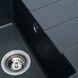 VALESO INTENSO 6550 Granite Kitchen Sink in Anthracite, Matte Finish