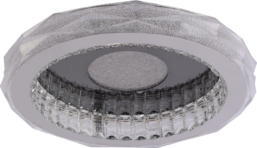 Люстра стельова VALESO S1001-500C DARK CHROME+CR, хром, LED 114W SP000052262 фото