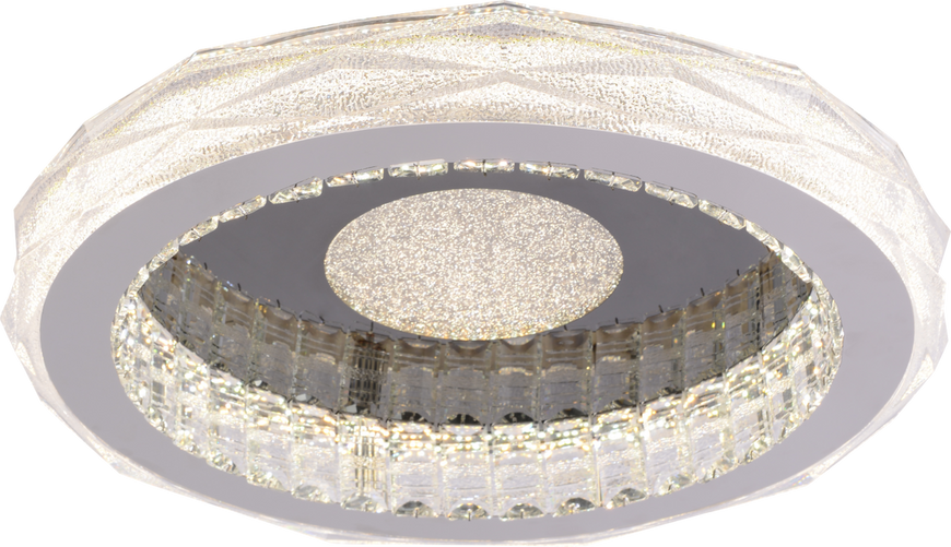 Люстра стельова VALESO S1001-500C DARK CHROME+CR, хром, LED 114W SP000052262 фото