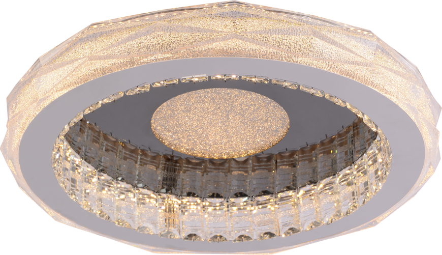 Люстра стельова VALESO S1001-500C DARK CHROME+CR, хром, LED 114W SP000052262 фото