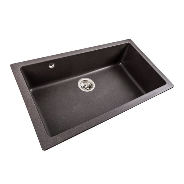 Platinum Paruana 7945 Granite Kitchen Sink in Grenadine, Matte Finish