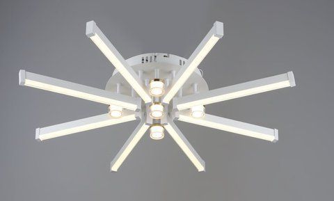 Люстра светодиодная акриловая потолочная Sirius YH1309/8+5 SP000045201 фото