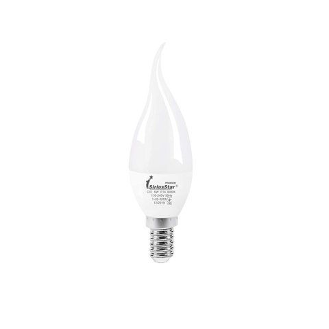 Светодиодная лампа SIRIUSSTAR 3203 СА37 6W-3000K-E14 SP000026210 фото