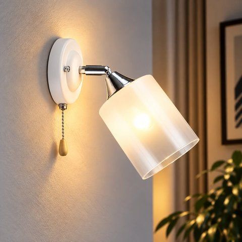 Бра настенное VALESO N6821/1W белый+хром SP000048805 фото
