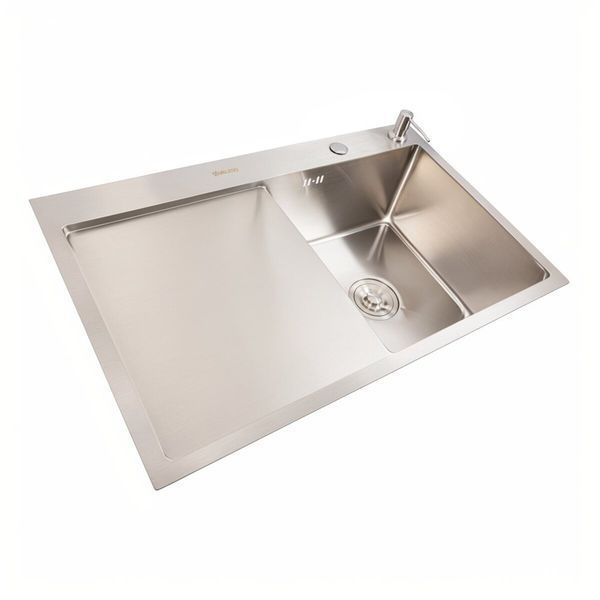 Кухонная мойка CM 78*50 R нержавейка VALESO Handmade (круглый сифон 3,0/0,8) SP000044288 фото