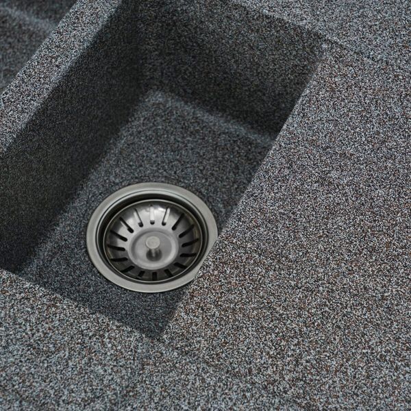 Гранитная мойка для кухни Platinum 7850W TOSKANA матовая Микс SP000025169 фото