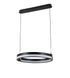 Подвесная LED-люстра VALESO G 2919/500D 108W, с пультом 2.4G с затемнением Черный+Золото SP000045638 фото 2