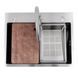 CM 64*50B Кухонна мийка нержавійка (Work station) Valeso Handmade SP000048192 фото 1