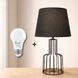 Лампа настільна декоративна HS8896 BLACK SP000044749 фото 1