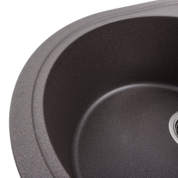 Гранитная мойка для кухни Platinum ONYX 5847 матовая Гренадин SP000039618 фото