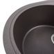Гранитная мойка для кухни Platinum ONYX 5847 матовая Гренадин SP000039618 фото 3