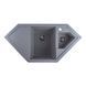 VALESO PANDORA 9950 Granite Kitchen Sink in Gray, Matte Finish