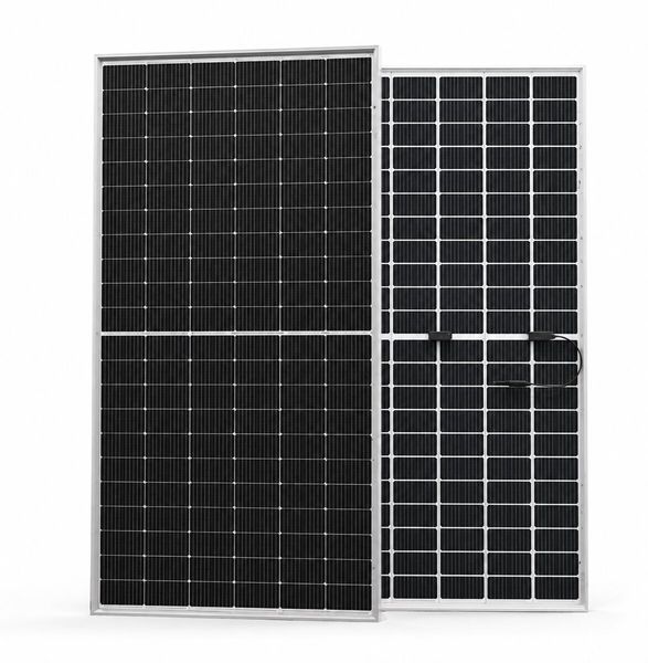 Сонячна монокристалічна двостороння панель 630 Вт, N-type TOPCon, Bifacial, Double Glass SP000055741 фото