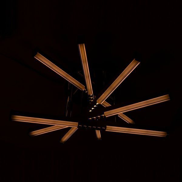 Люстра світлодіодна акрилова Sirius B YH839/5 WT+GD 65W SP000040552 фото