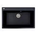 VALESO BOGEMA 7850 Granite Kitchen Sink in Metallic Black, Matte Finish