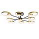 Люстра светодиодная акриловая Sirius Ш 1313/9 Black+Gold SP000032318 фото 1