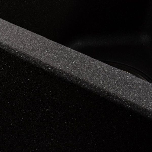 VALESO PANDORA 9950 Granite Kitchen Sink in Morion, Matte Finish