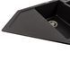 VALESO PANDORA 9950 Granite Kitchen Sink in Morion, Matte Finish